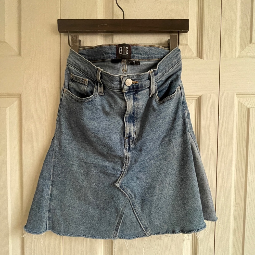 Denim skirt